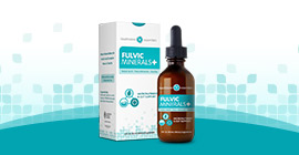 Bottle of Fulvic Minerals+